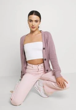Schlussverkauf ⭐ Even&Odd Damen BUTTON THROUGH CARDIGAN - Strickjacke - Lilac ✔️ -Even Odd Verkäufe da65187524bc40b6bba1d6c5e42b31c6