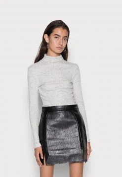 Billig ⭐ Even&Odd Langarmshirt - White | Damen 😍