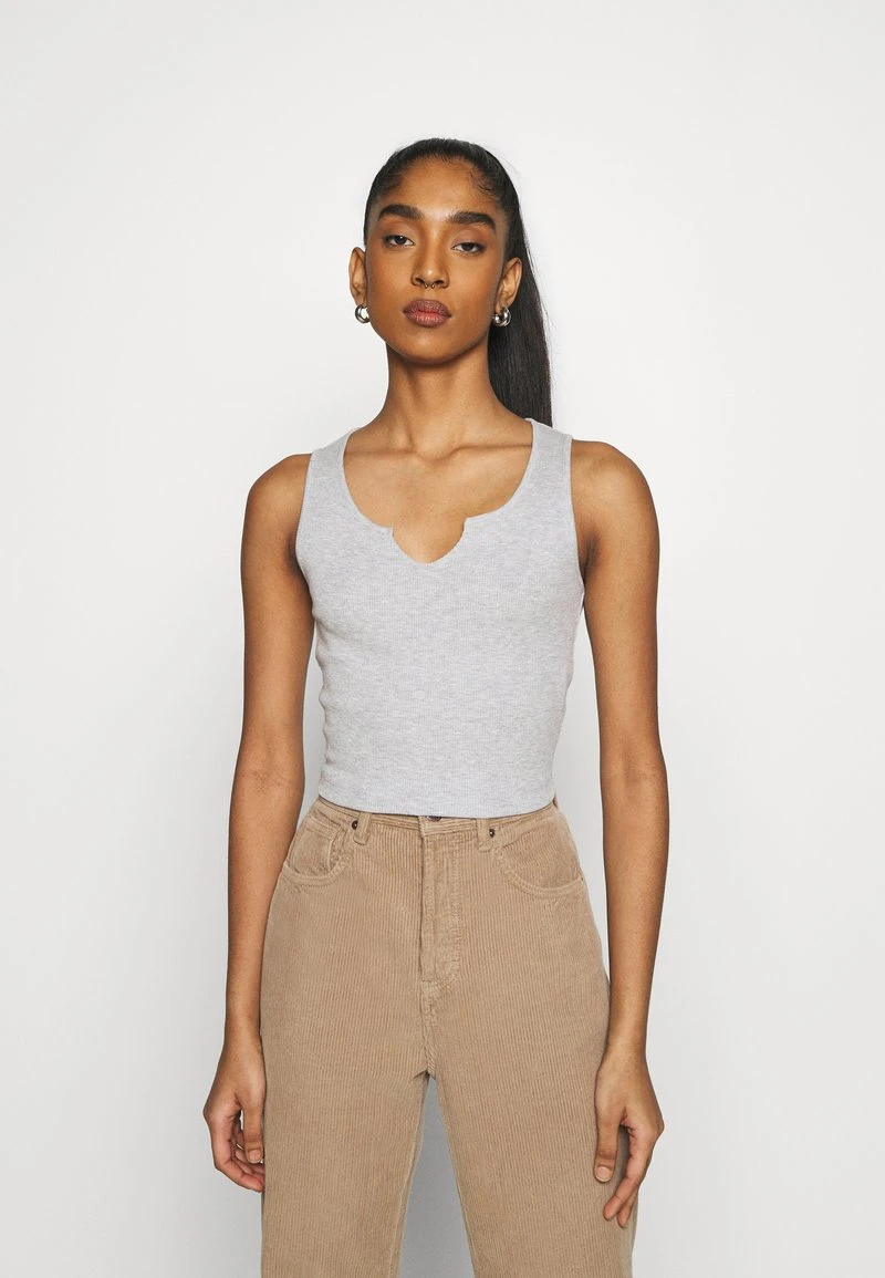 Neu 💯 Even&Odd Damen 2 PACK - Top - Light Grey/white 💯 6 Neu 💯 Even&Odd Damen 2 PACK - Top - Light Grey/white 💯 – Bild 4