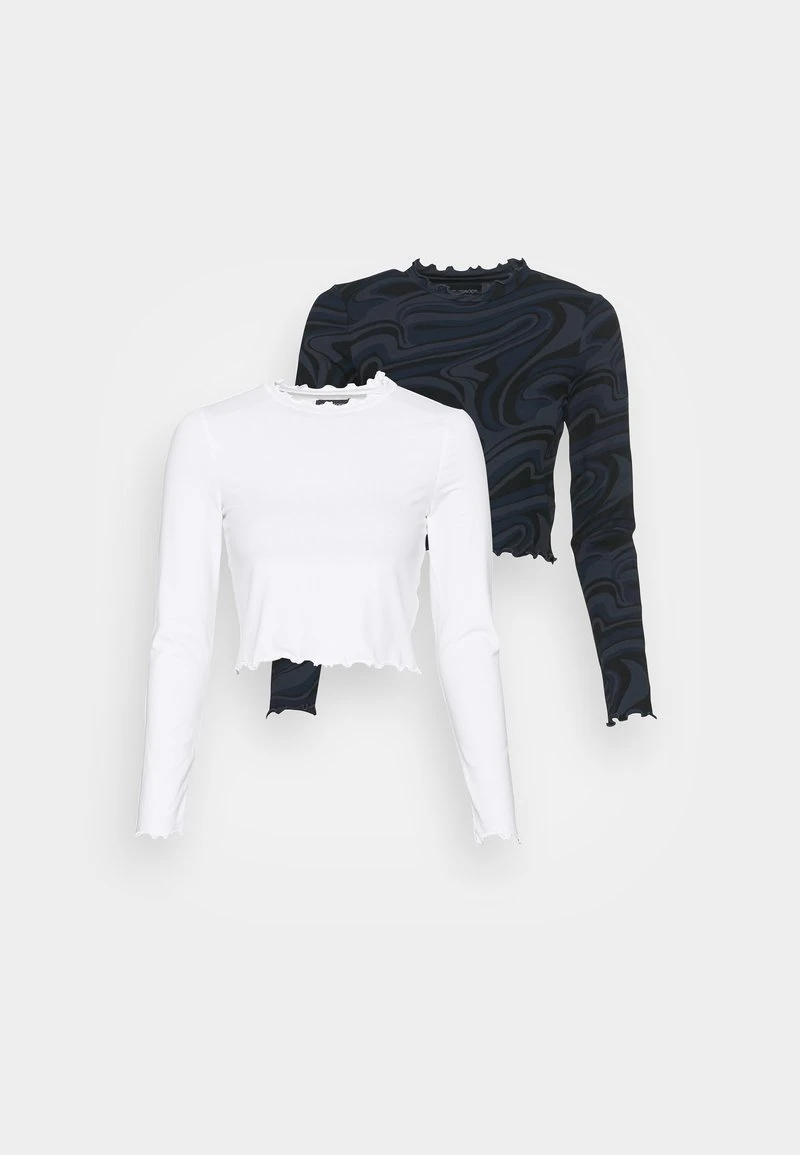 Großhandel 👍 Even&Odd Damen 2 PACK - Langarmshirt - Dark Blue/white 🌟 7 Großhandel 👍 Even&Odd Damen 2 PACK - Langarmshirt - Dark Blue/white 🌟 – Bild 5