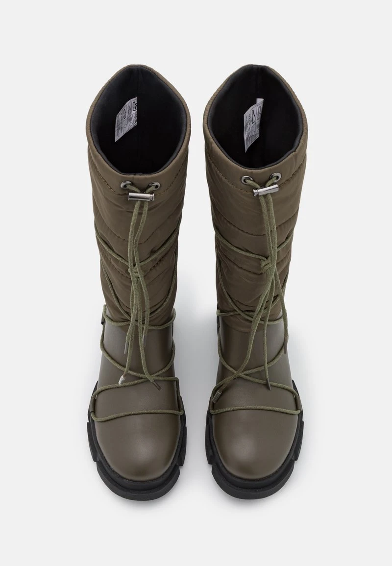 Auslauf ❤️ Even&Odd Damen WINTER BOOTIES - Schnürstiefel - Khaki ✨ 8 Auslauf ❤️ Even&Odd Damen WINTER BOOTIES - Schnürstiefel - Khaki ✨ – Bild 6