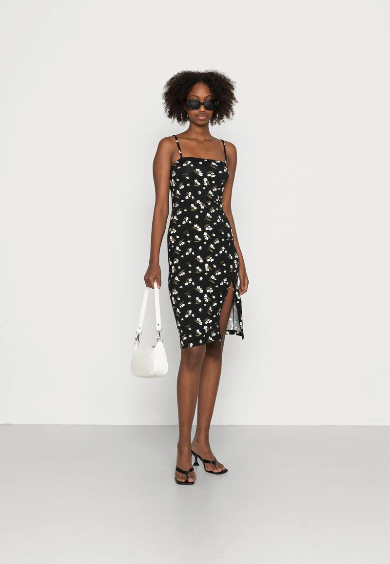 Coupon 😉 Even&Odd Damen Jerseykleid - Black/multi Coloured ⌛ 4 Coupon 😉 Even&Odd Damen Jerseykleid - Black/multi Coloured ⌛ – Bild 2