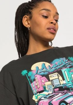 Rabatt 🧨 Even&Odd Damen T-Shirt Print - Black ⌛ -Even Odd Verkäufe de0c1055c7244a369f1575c2e204e4c1