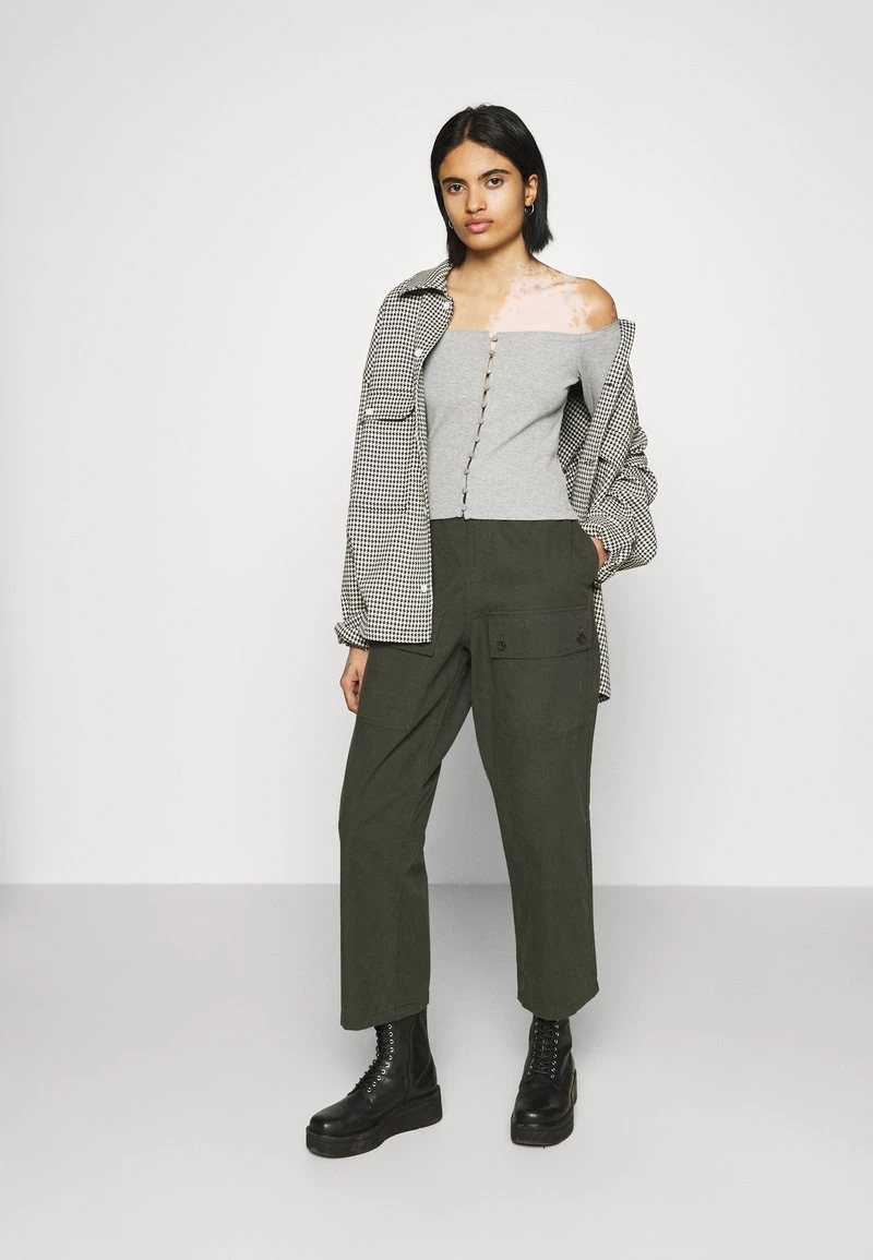 Rabatt ⭐ Even&Odd Damen Bluse - Mottled Grey 💯 4 Rabatt ⭐ Even&Odd Damen Bluse - Mottled Grey 💯 – Bild 2