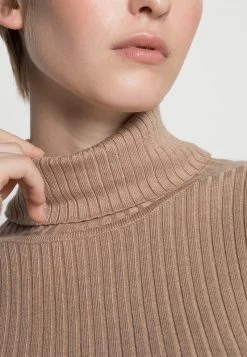 Besorgen ✨ Even&Odd Damen BASIC TURTLE NECK - Strickpullover - Camel ✨ -Even Odd Verkäufe e45fbd4071024f06bdab14e64906b2eb
