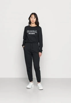 Brandneu 👏 Even&Odd Damen Jumpsuit - Black/white ⭐