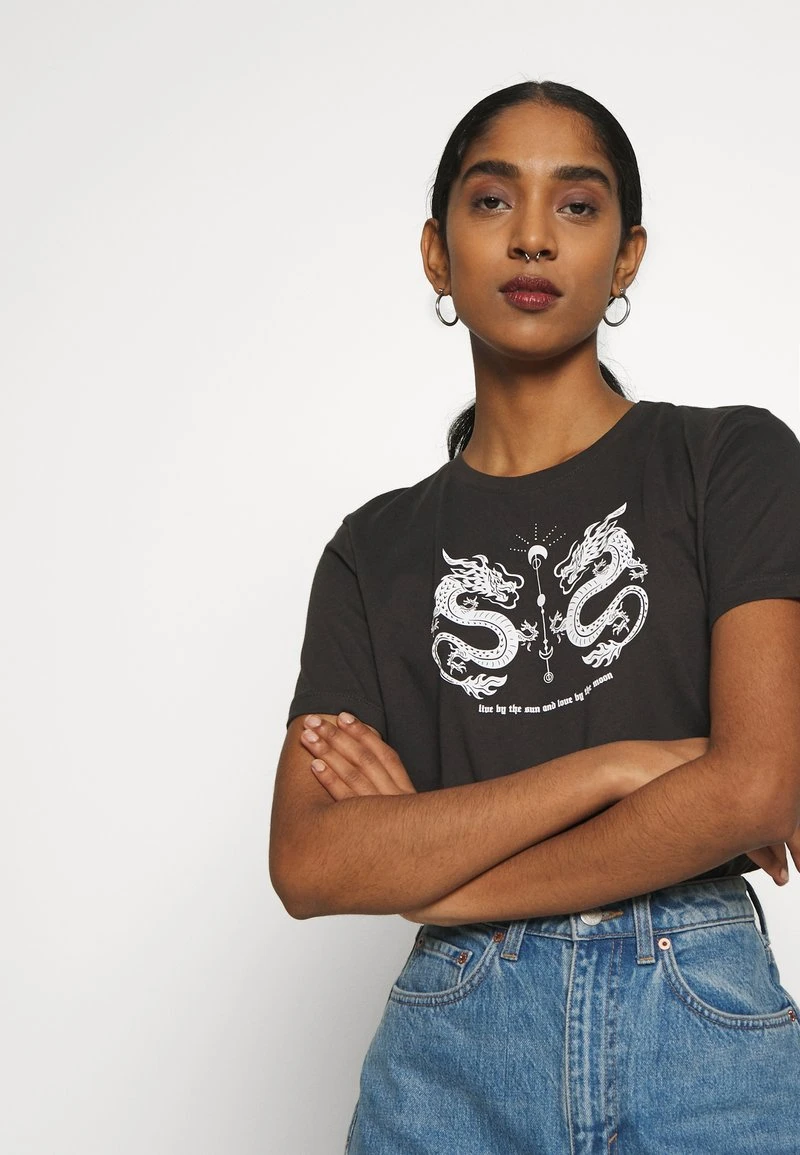 Schlussverkauf 👏 Even&Odd HATTIE MIRRORED DRAGONS TEE - T-Shirt Print - 801 - Anthracite | Damen 😍 6 Schlussverkauf 👏 Even&Odd HATTIE MIRRORED DRAGONS TEE - T-Shirt Print - 801 - Anthracite | Damen 😍 – Bild 4