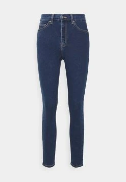 Coupon 🥰 Even&Odd Damen 🤩 Jeans Skinny Fit - Dark Blue Denim ⭐