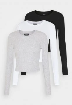 Billig 🌟 Even&Odd Damen 3er PACK - Langarmshirt - Black/white/light Grey ⭐ 14 Billig 🌟 Even&Odd Damen 3er PACK - Langarmshirt - Black/white/light Grey ⭐ -Even Odd Verkäufe e6d1151a132f4a9fbf97cbd907a28204