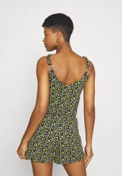 Bester Verkauf ❤️ Even&Odd Jumpsuit - Black/yellow | Damen 🔔 -Even Odd Verkäufe e6d7fb32ee144c3dbafb411582316ac9