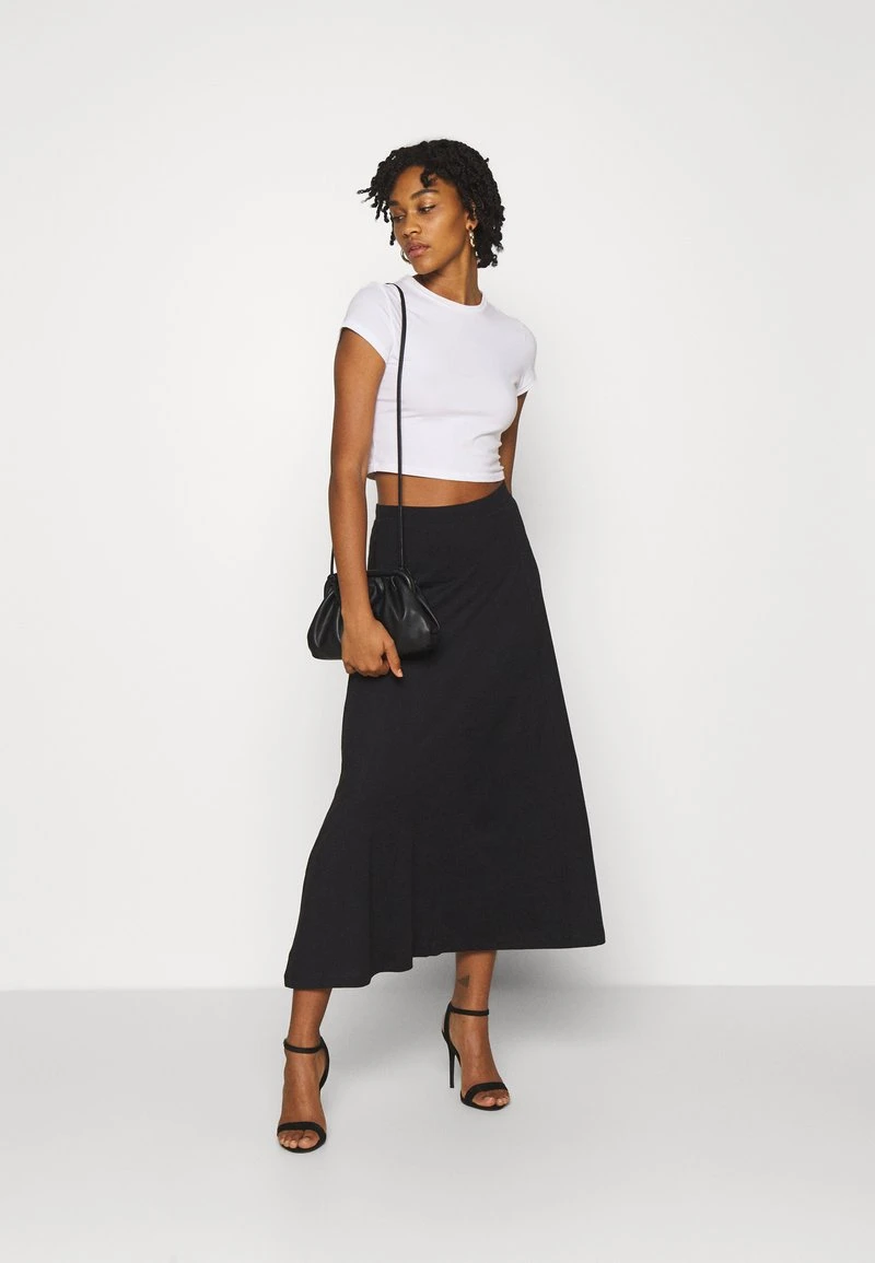 Brandneu 👏 Even&Odd Damen Basic Maxi 🥰 Skirt - A-Linien-Rock - Black ⌛ 4 Brandneu 👏 Even&Odd Damen Basic Maxi 🥰 Skirt - A-Linien-Rock - Black ⌛ – Bild 2