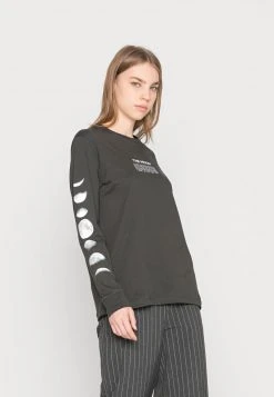 Großhandel ⭐ Even&Odd Damen Langarmshirt - Anthracite 😀