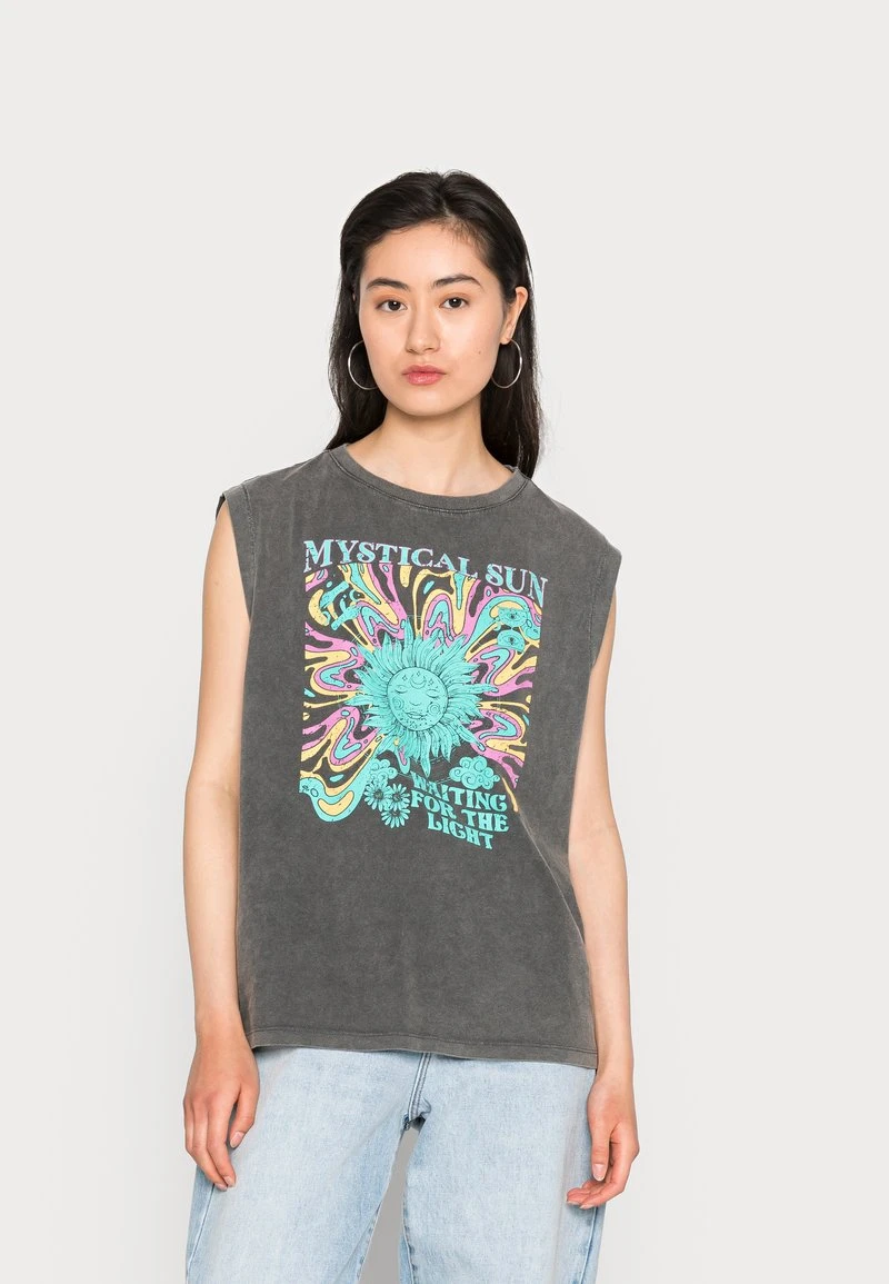 Blitzangebot ⌛ Even&Odd T-Shirt Print - Black | Damen 🧨 3 Blitzangebot ⌛ Even&Odd T-Shirt Print - Black | Damen 🧨