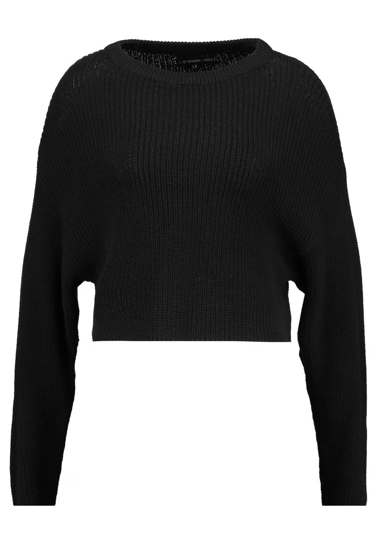 Am billigsten 👏 Even&Odd Damen CROPPED JUMPER - Strickpullover - Black 🔔 7 Am billigsten 👏 Even&Odd Damen CROPPED JUMPER - Strickpullover - Black 🔔 – Bild 5