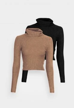 Bestpreis 💯 Even&Odd Damen CROPPED TURTLE NECK 2 PACK - Strickpullover - Black/mottled Dark Brown ✨ 10 Bestpreis 💯 Even&Odd Damen CROPPED TURTLE NECK 2 PACK - Strickpullover - Black/mottled Dark Brown ✨ -Even Odd Verkäufe e8a1603ff7174852bad4844a13a0e962