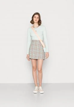 Billig 🧨 Even&Odd Damen 3er PACK - Langarmshirt - Black/white/light Green 🌟