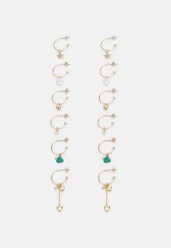 Großhandel 👍 Even&Odd 6 PACK - Ohrringe - Gold-coloured | Damen 💯