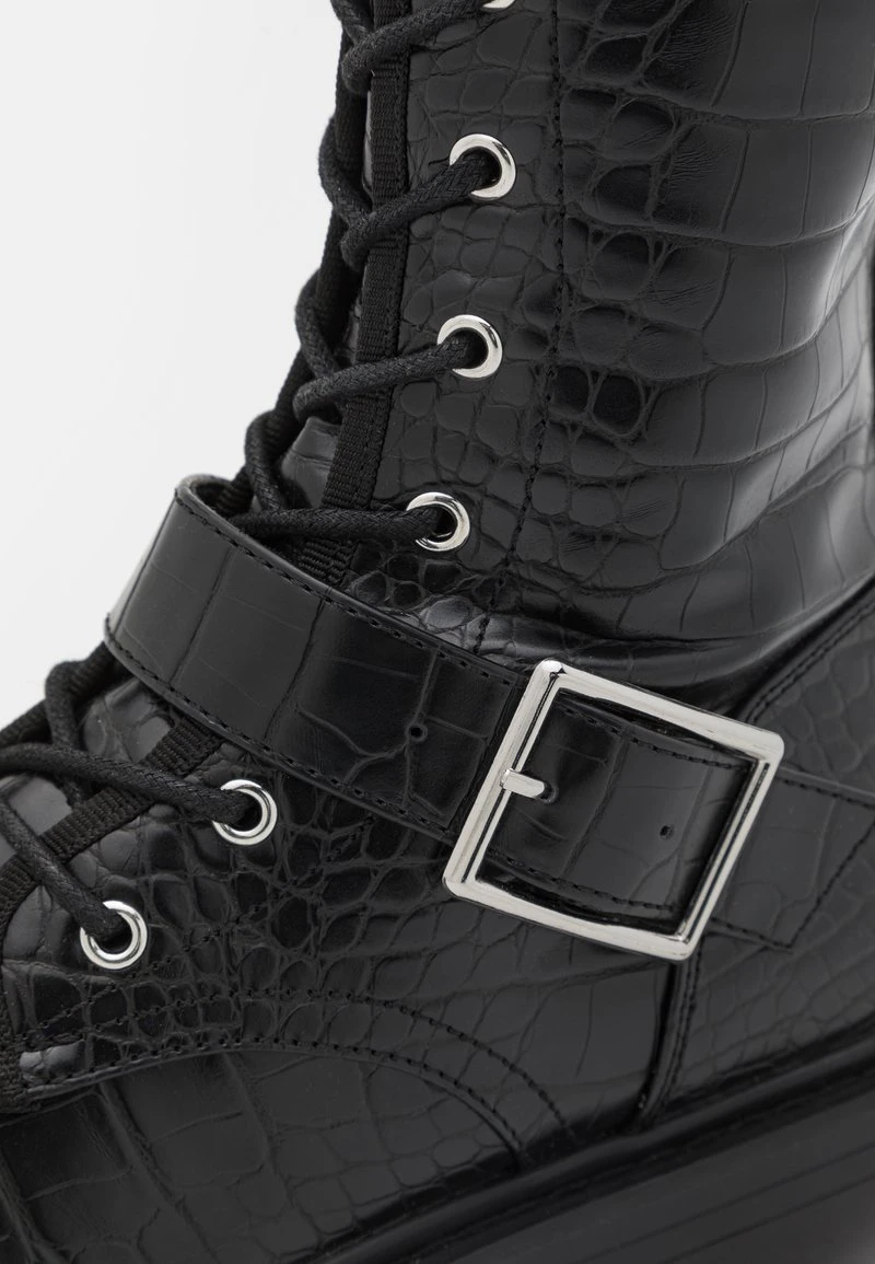 Auslauf 🔥 Even&Odd Damen Schnürstiefel - Black ⌛ 7 Auslauf 🔥 Even&Odd Damen Schnürstiefel - Black ⌛ – Bild 5