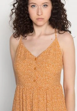 Bester Verkauf 🎉 Even&Odd Damen Maxikleid - Yellow/white ❤️ -Even Odd Verkäufe ec6226c3bd83448cb2c1152ead63cab5