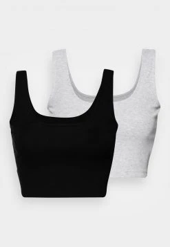 Besorgen 👏 Even&Odd Damen 2 PACK - Top - Black/light Grey 👍 12 Besorgen 👏 Even&Odd Damen 2 PACK - Top - Black/light Grey 👍 -Even Odd Verkäufe f34cdd50781b4fbc890430f002480bbd