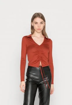 Angebote 🥰 Even&Odd Damen Langarmshirt - Brown 🔔