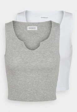 Neu 💯 Even&Odd Damen 2 PACK - Top - Light Grey/white 💯 17 Neu 💯 Even&Odd Damen 2 PACK - Top - Light Grey/white 💯 -Even Odd Verkäufe f74bdbf796b24d4ba3a80982a16cf739