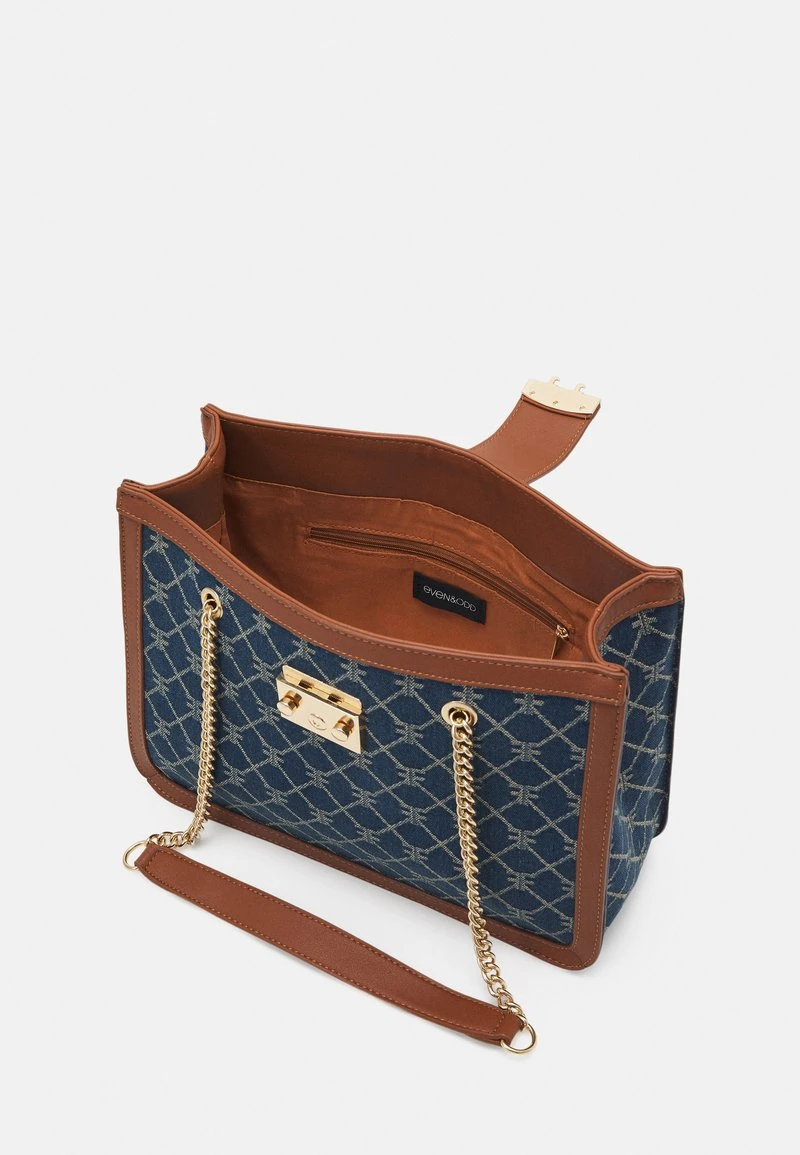 Am billigsten 🛒 Even&Odd Handtasche - Blue/cognac | Damen ❤️ 5 Am billigsten 🛒 Even&Odd Handtasche - Blue/cognac | Damen ❤️ – Bild 3