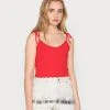 Schlussverkauf 👍 Even&Odd Damen Top - Red 🎁