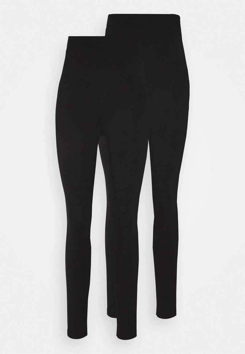 Budget 👍 Even&Odd HIGH WAISTED LEGGINGS 2 PACK - Leggings - Hosen - Black | Damen ❤️ 3 Budget 👍 Even&Odd HIGH WAISTED LEGGINGS 2 PACK - Leggings - Hosen - Black | Damen ❤️